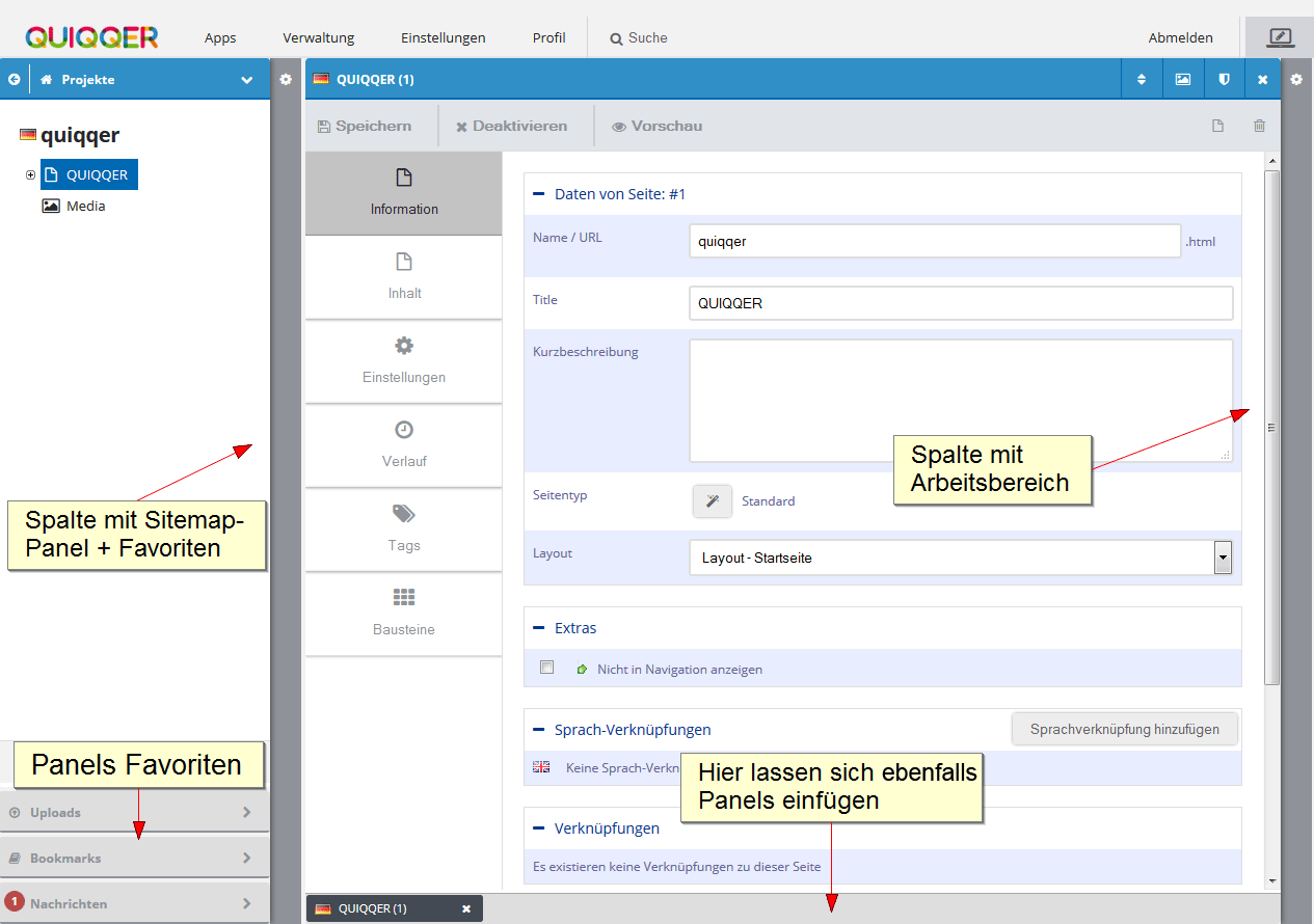 arbeitsbereich unterteilung arbeitsbereich unterteilung